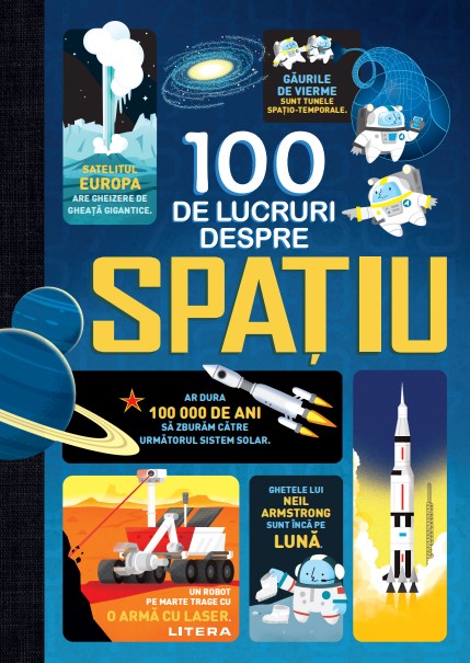 Carte 100 de lucruri despre spatiu editura Litera