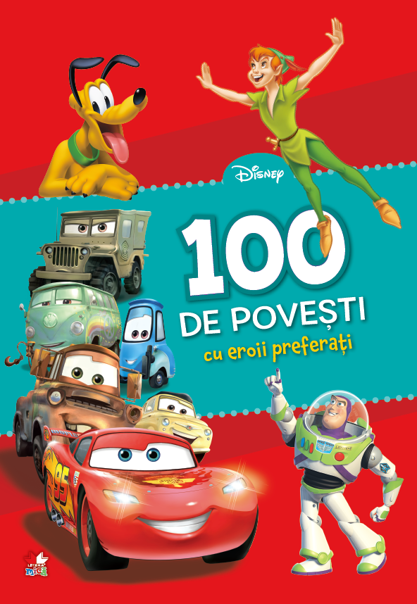 Carte 100 de povești cu eroii preferați editura Litera