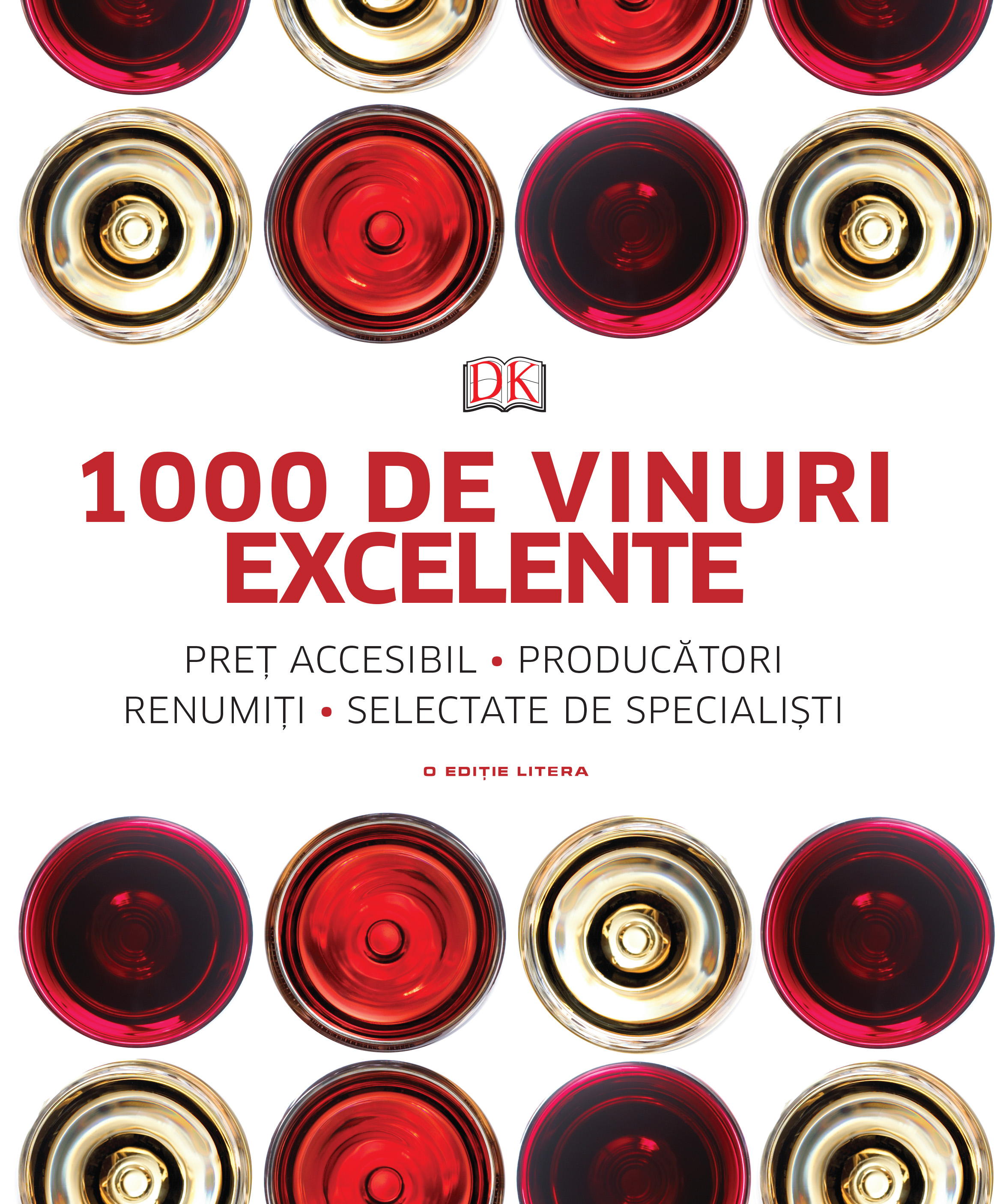 Carte 1000 de vinuri excelente editura Litera