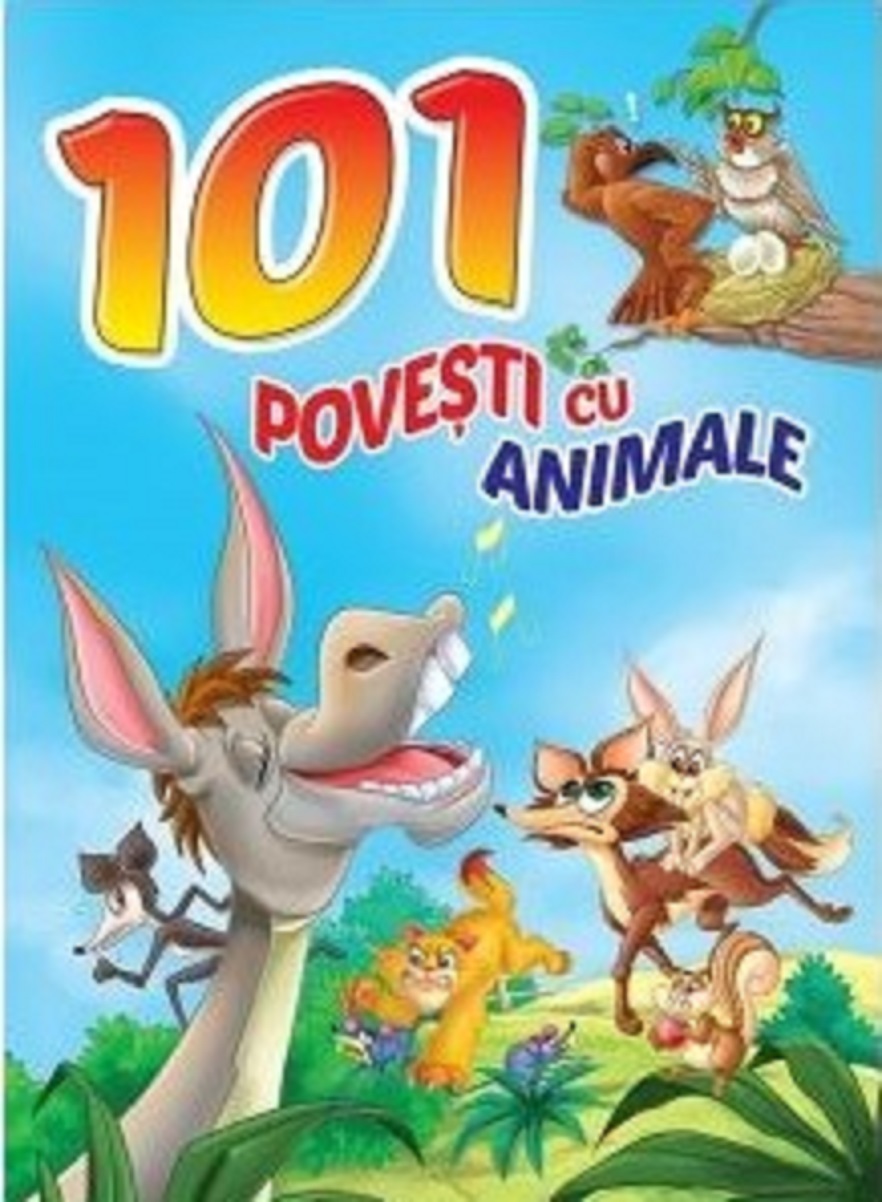 Carte 101 povesti cu animale autor Various Authors editura Flamingo GD