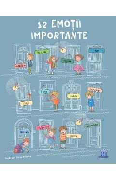 Carte 12 emotii importante editura -