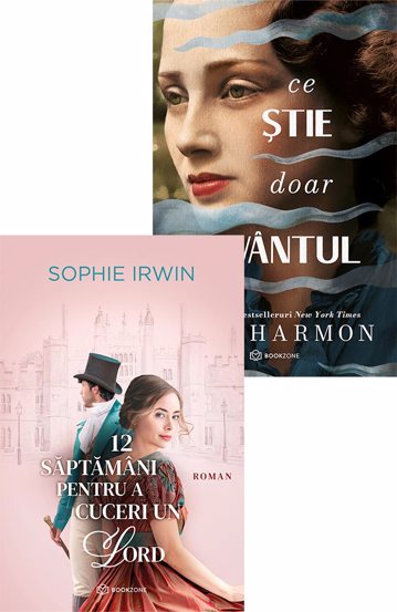 Carte 12 saptamani pentru a cuceri un Lord + Ce stie doar vantul editura Bookzone