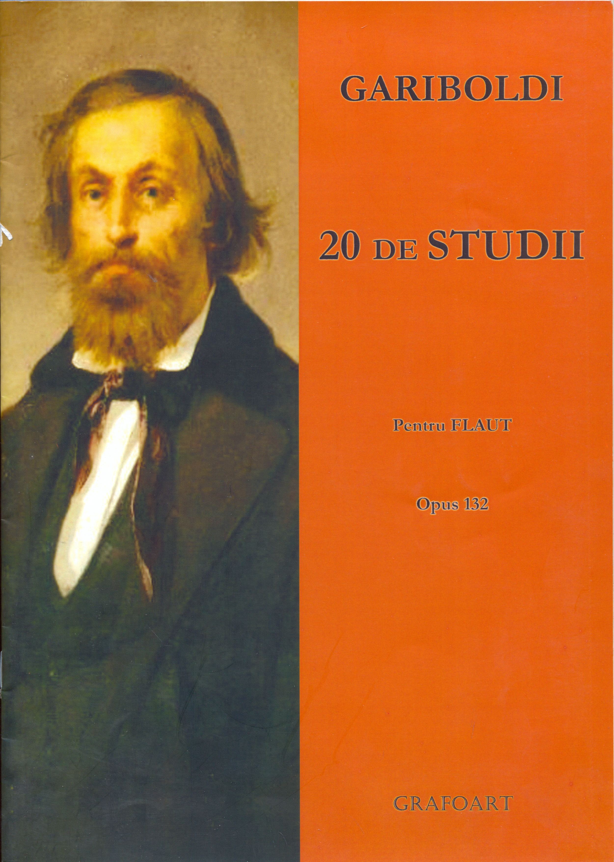 Carte 20 Studii Op. 132 autor G. Gariboldi editura Grafoart
