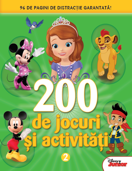 Carte 200 de jocuri și activități. Vol. 2 editura Litera