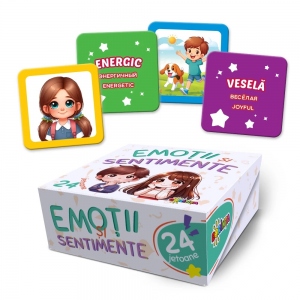 Carte 24 jetoane. Emotii si sentimente