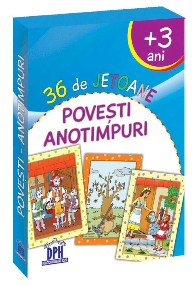 Carte 36 de Jetoane - Povești Anotimpuri editura DPH