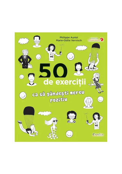 Carte 50 de exercitii ca sa gandesti mereu pozitiv editura Didactica Publishing House