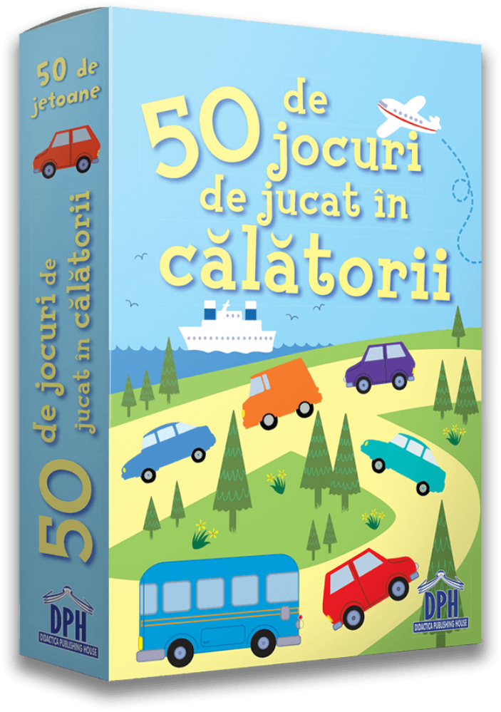 Carte 50 de jocuri de jucat in calatorii editura DPH