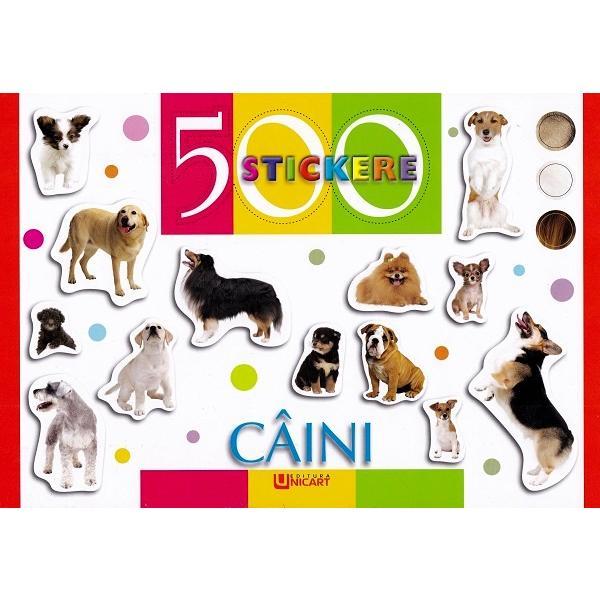 Carte 500 Stickere. Caini