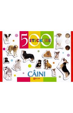 Carte 500 stickere. Caini editura -