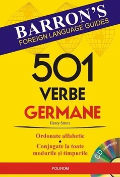 Carte 501 verbe germane/Henry Strutz editura Polirom