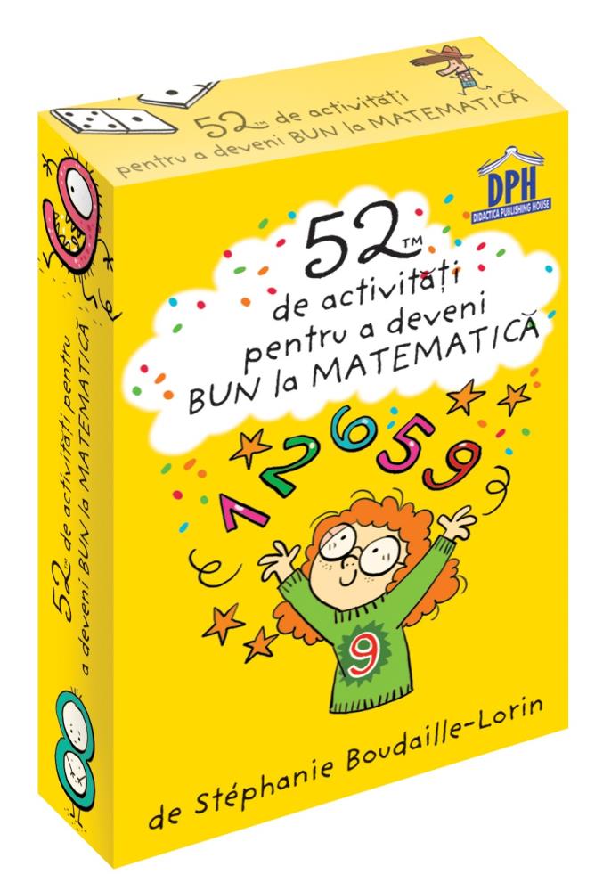Carte 52 Jetoane pentru a deveni bun la Matematica editura DPH