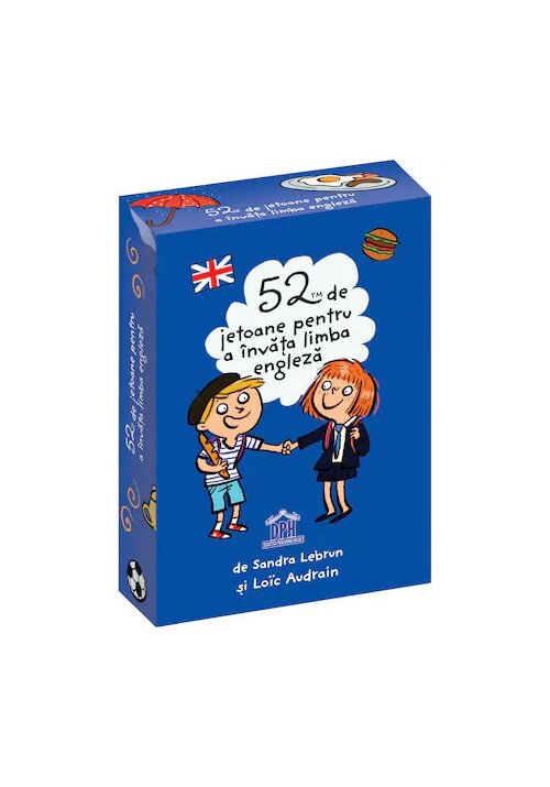 Carte 52 de Jetoane pentru a invata Limba Engleza editura Didactica Publishing House