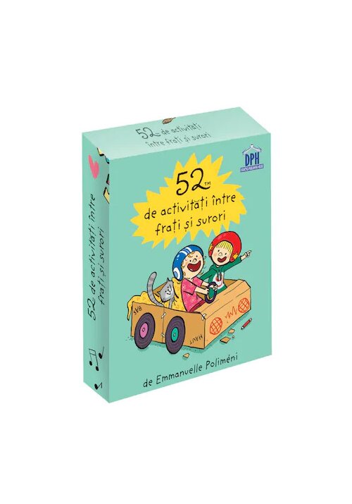 Carte 52 de activitati intre frati si surori editura Didactica Publishing House