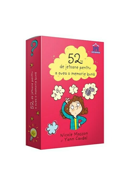 Carte 52 de jetoane pentru a avea o memorie buna editura Didactica Publishing House
