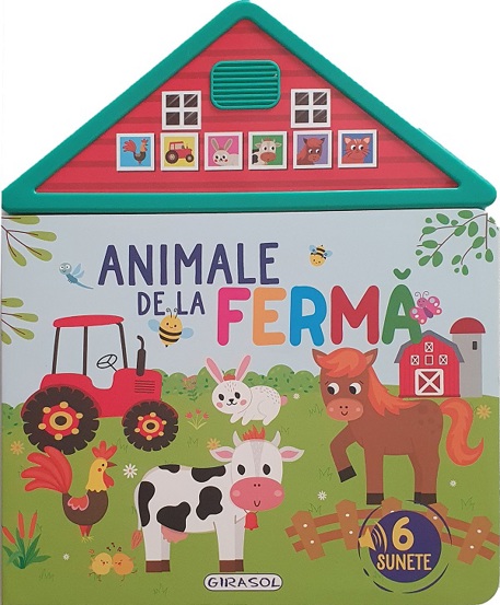 Carte 6 Sunete - Animale de la ferma editura Girasol