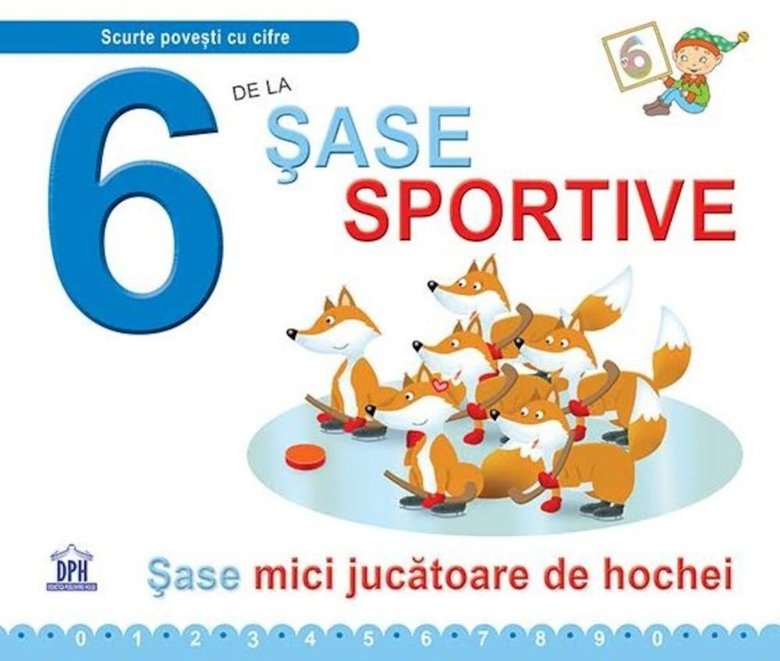 Carte 6 de la sase sportive - Sase mici jucatoare de hochei autor Greta Cencetti