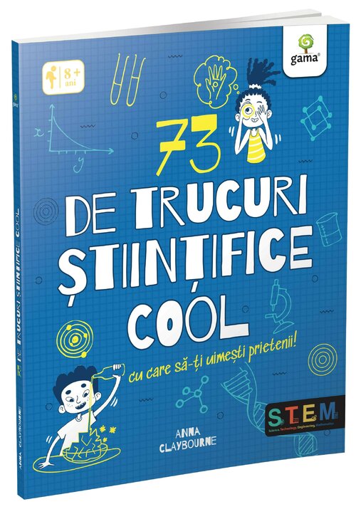 Carte 73 de trucuri stiintifice cool editura Gama