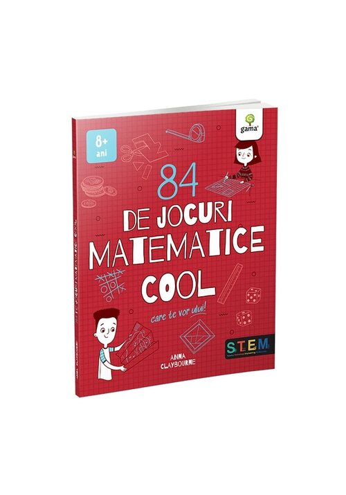 Carte 84 de jocuri matematice cool editura Gama