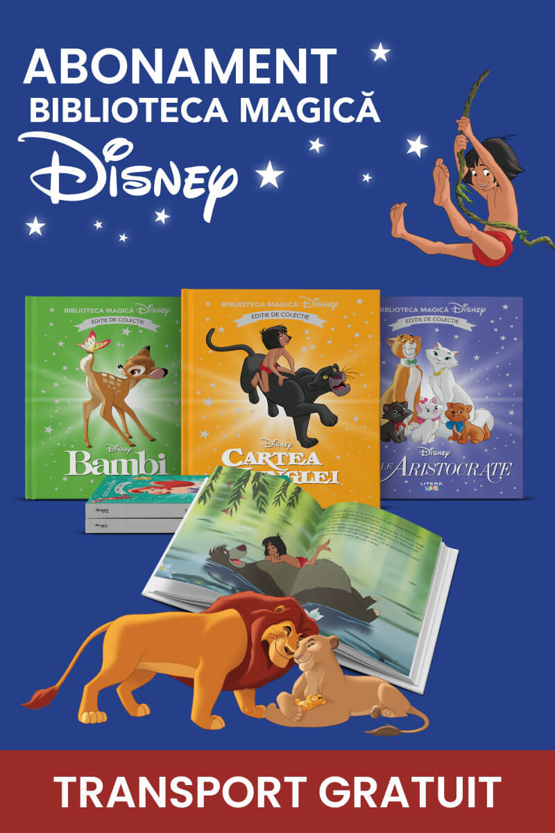 Carte Abonament Biblioteca Magica Disney (transport gratuit) editura Litera