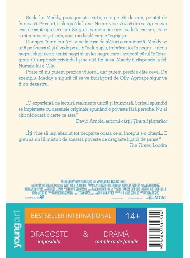 Carte Absolut tot autor Nicola Yoon editura Young Art