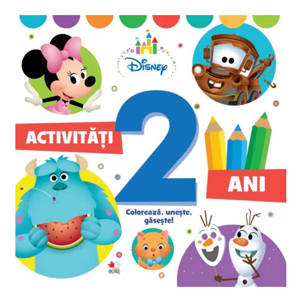 Carte Activitati 2 ani - Coloreaza