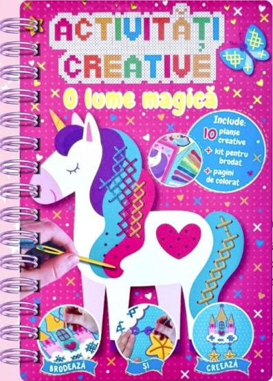 Carte Activitati creative - O lume magica editura Flamingo Junior