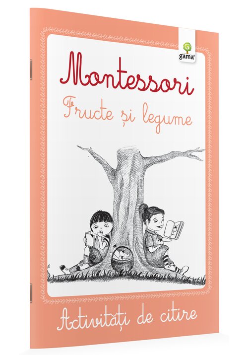Carte Activitati de citire Montessori. Legume si fructe editura Gama