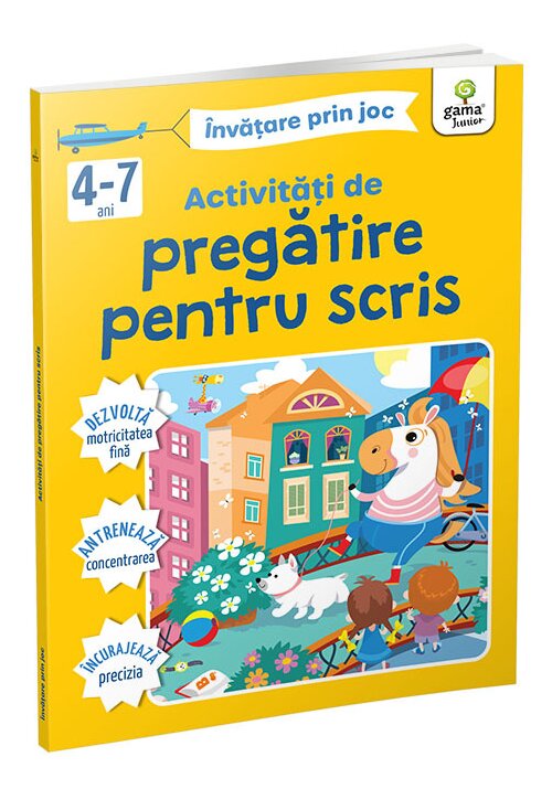 Carte Activitati de pregatire pentru scris 4-7 ani editura Gama