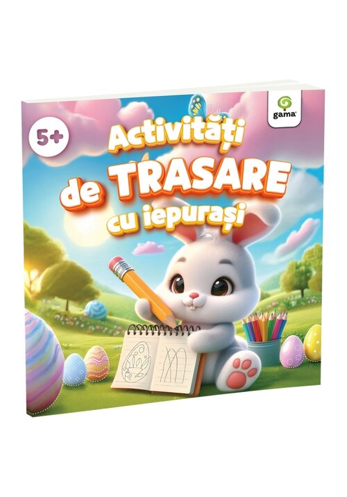 Carte Activitati de trasare cu iepurasi editura Gama