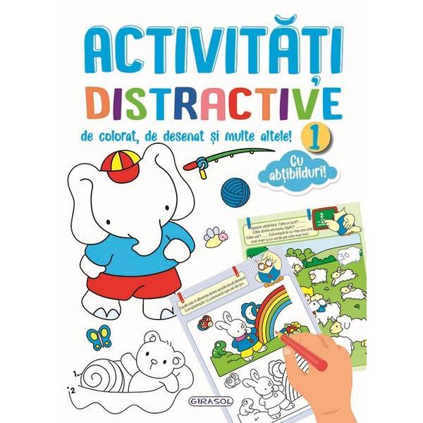 Carte Activitati distractive de colorat