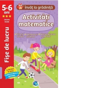 Carte Activitati matematice: 5-6 ani