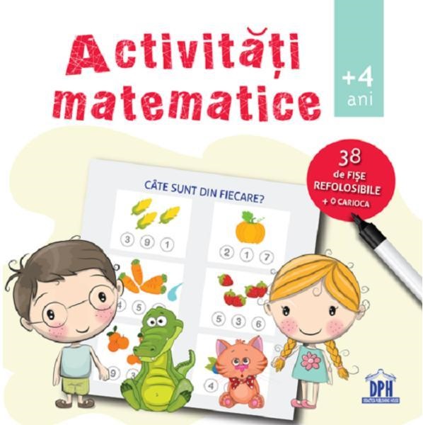 Carte Activitati matematice. Caiet de lucru   editura Didactica Publishing House