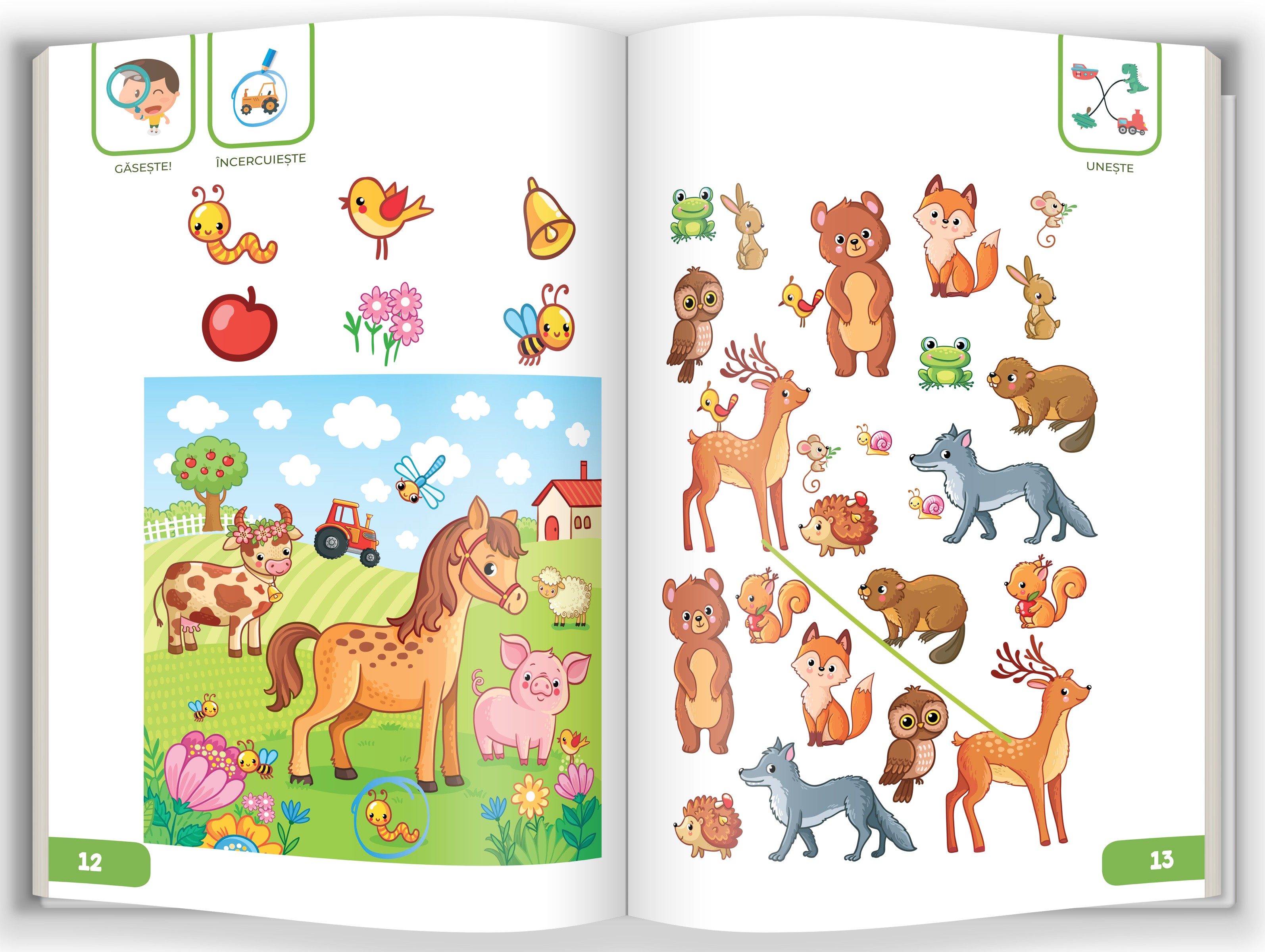 Carte Activitati pentru exersarea puterii de concentrare   editura Gama