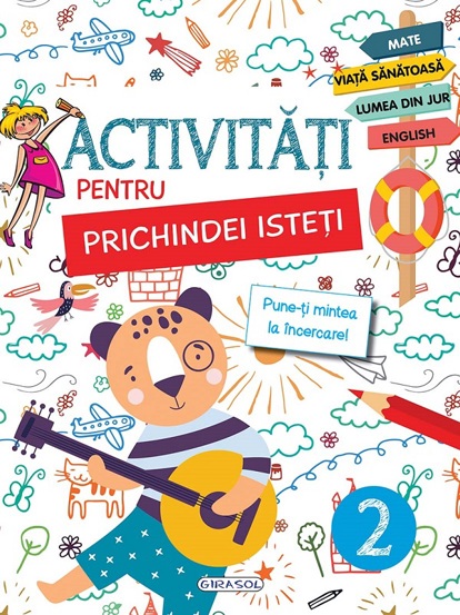 Carte Activitati pentru prichindei isteti Vol.2 editura Girasol