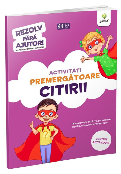 Carte Activități premergătoare citirii • 4-6 ani editura Gama