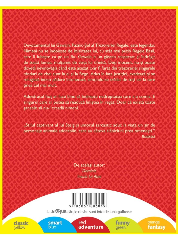 Carte Adevaratul hot autor William Steig editura Arthur