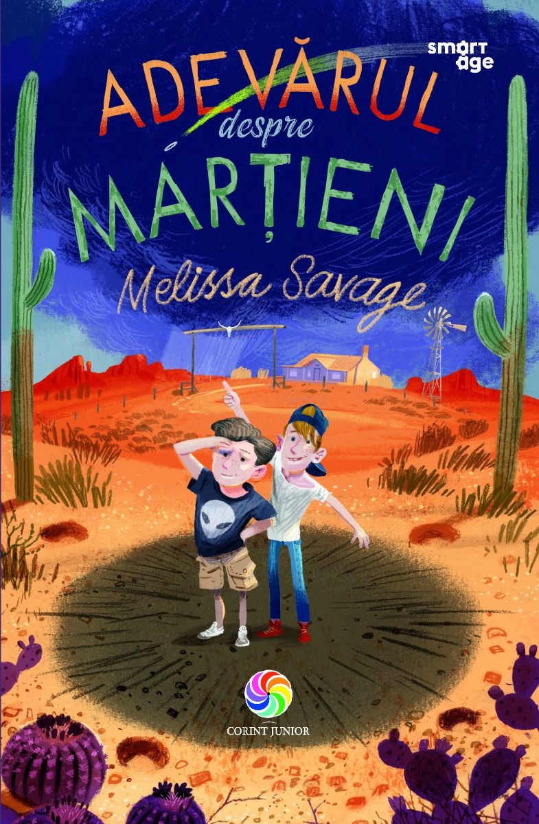 Carte Adevarul despre martieni autor Melissa Savage editura Corint Junior