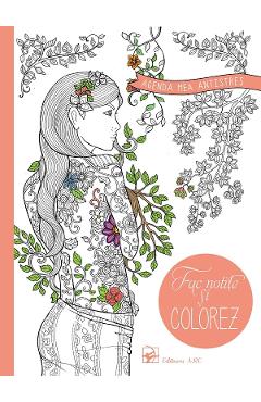 Carte Agenda mea antistres. Fac notite si colorez editura -