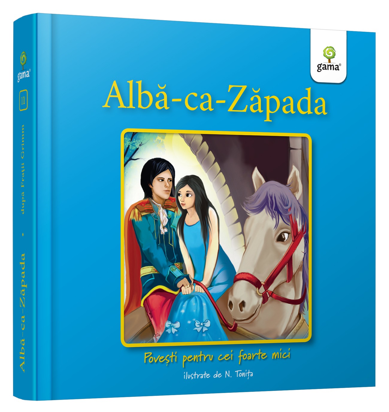 Carte Alba-ca-Zapada   editura Gama
