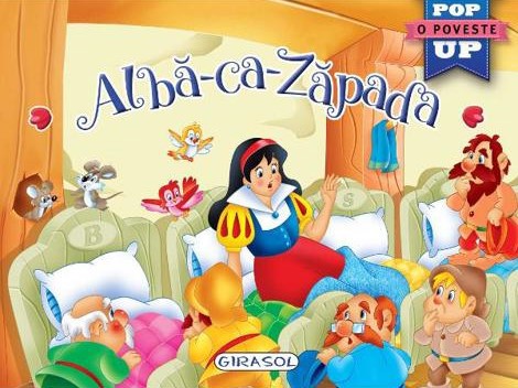 Carte Alba ca Zapada. Pop-up editura Girasol