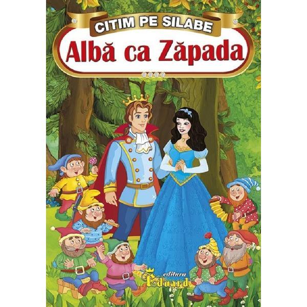 Carte Alba ca zapada. Citim pe silabe