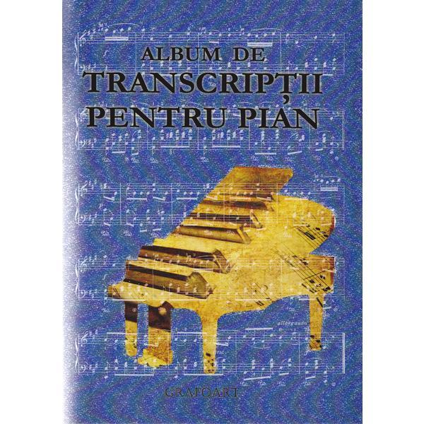 Carte Album de transcriptii pentru pian