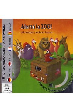 Carte Alerta la Zoo! + DVD - Udo Weigelt