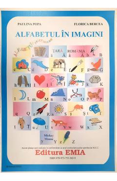 Carte Alfabetul in imagini. Planse A3 - Paulina Popa