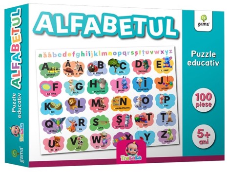 Carte Alfabetul. Puzzle educativ editura Gama