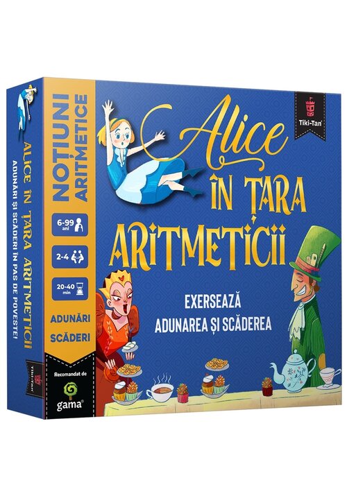 Carte Alice in Tara Aritmeticii (joc educativ interactiv) editura Gama