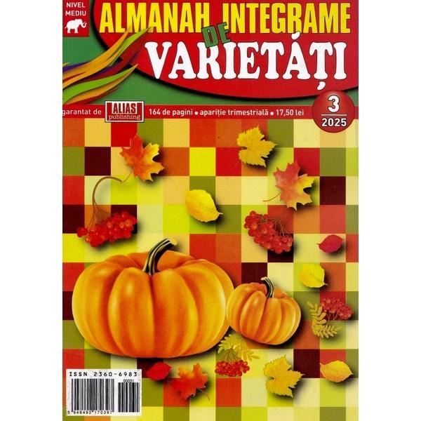 Carte Almanah integrame de varietati Nr.3 din 2025