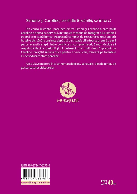 Carte Amor la Sausalito autor Alice Clayton editura Paralela 45