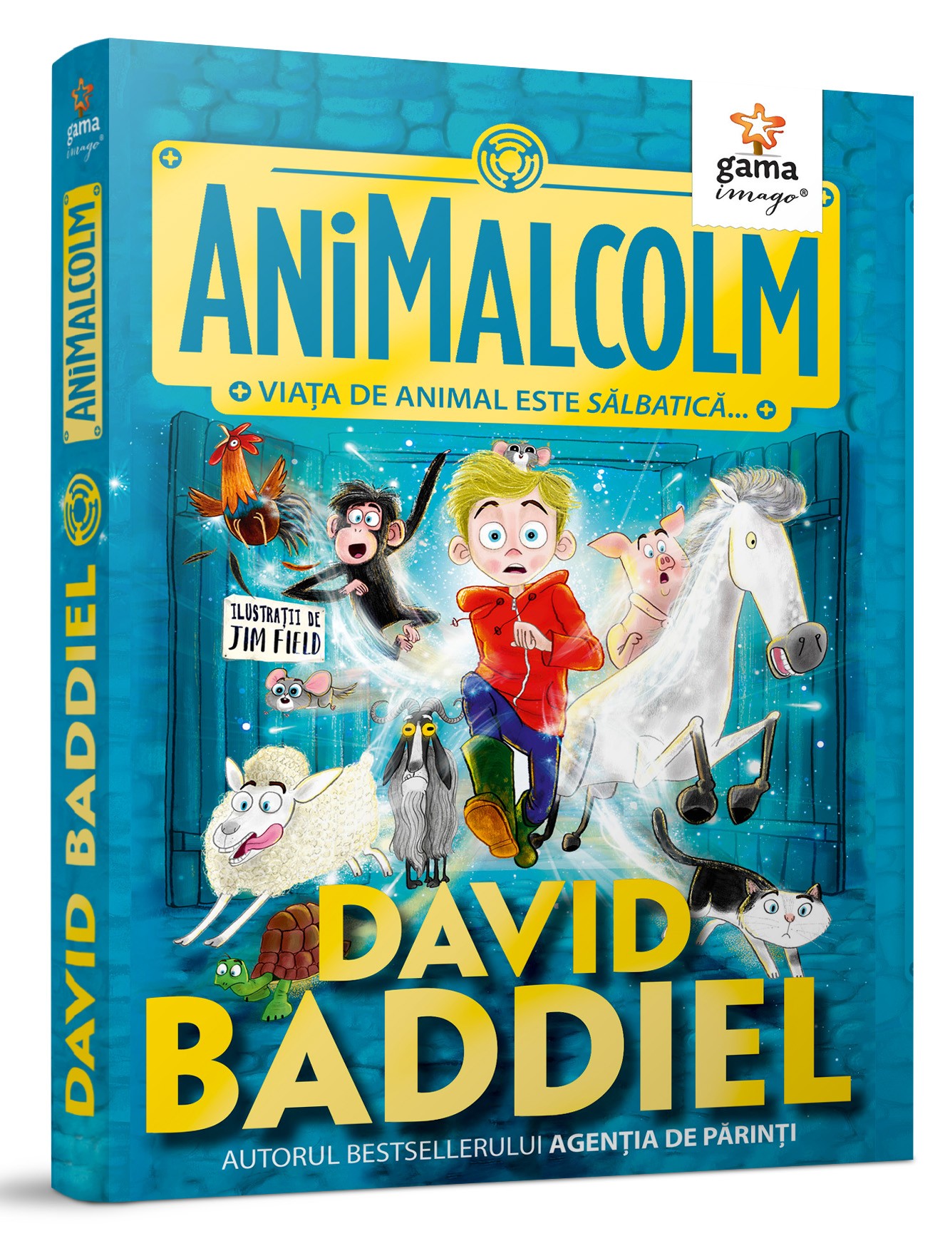 Carte AniMalcolm autor David Baddiel editura Gama